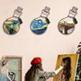 Wallity Art Potion Set de 3 piezas de arte de pared de metal